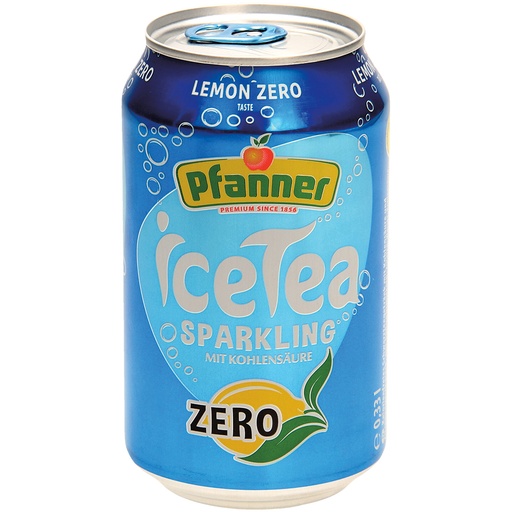 [60154] Calorie-vrije zwarte thee drank met koolzuur en citroensmaak