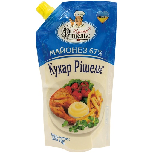 [45914] Майонез 67% "Кухар Ришелье" ТМ "Кухар Ришелье"