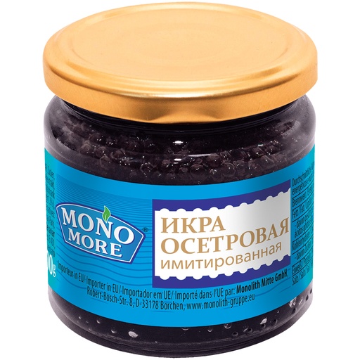 [15241] "MONO MORE" Störkaviar - Imitatie van visbouillon en alginaa