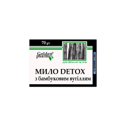 [0001019918] Мыло DETOX с бамбуковым углем, 70 г