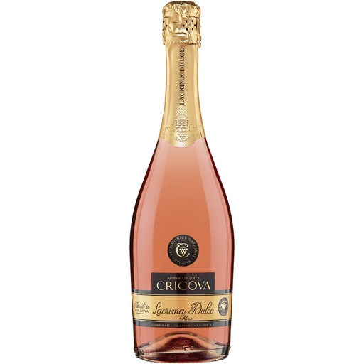 [66212] "CRICOVA Lаcrima Dulce" Игристое вино, розовое, сладкое, 10%