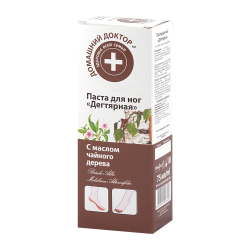 [0001019995] Domashniy Doctor teer voetpasta met tea tree olie 75ml