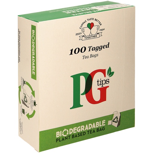 [58901] Brooke Bond PG TIPS - Zwarte Thee 100Btl.