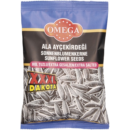 [56687] "Omega" Zonnebloempitten in de schil gezouten