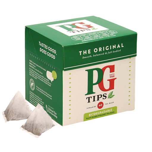 [58900] Zwarte Thee "Brooke Bond PG TIPS" 40Btl.