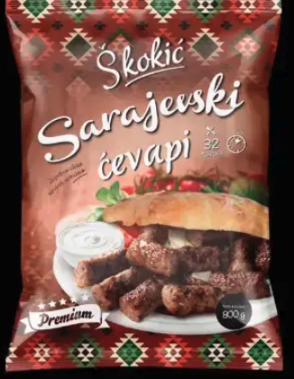 [0001020082] Cevapcici Sarajevo Skokic 800g