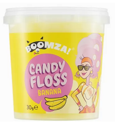 [0001020146] Boomza suikerspin banaan 30g