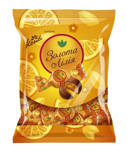 [92716] Конфеты "Golden toffee" со вкусом апельсина