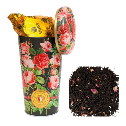 [0001020243] Чай Chelton Blumenvase Rosen, 100 г – рассыпной чёрный чай с