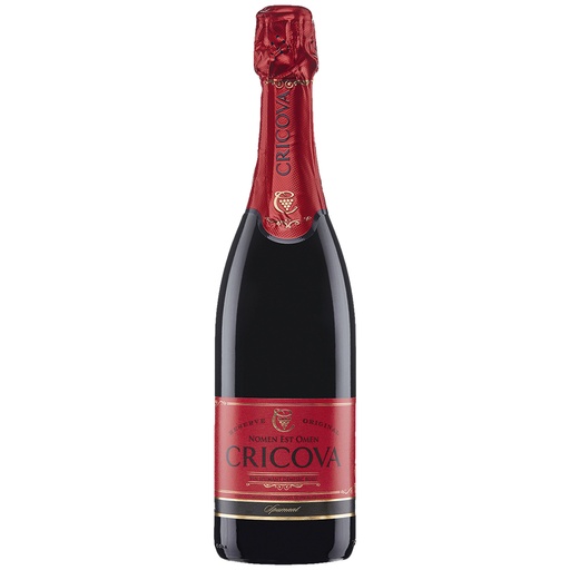 [66221] "CRICOVA" Игристое вино, красное, полусухое, 12,5% алк.