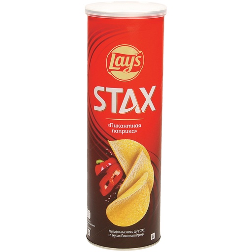 [82446] Lays Stax со вкусом паприки
