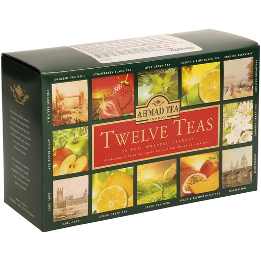 [58908] Ahmad Tea Thee-selectie 12 soorten