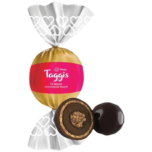 [91670] DEYA "Taggies" Confect met Browniesmaak, met 3% cacaoreis, i