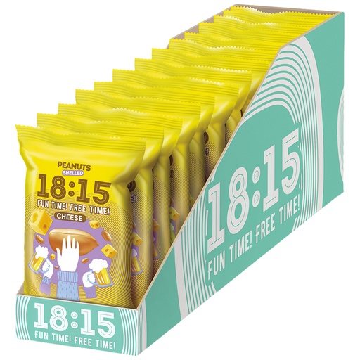 [56566] Pinda's gepeld, geroosterd, met Parmezaansmaak.