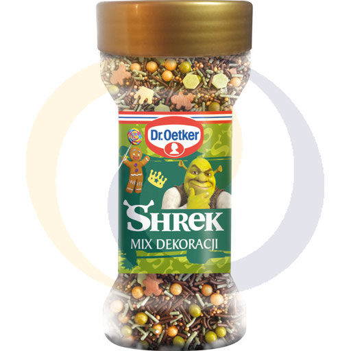 [17439100DRO] Decoraties mix Shrek 52g Dr. Oetker