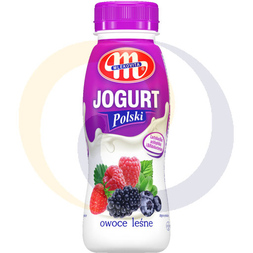 [37343000MLK] Mlekovita Polskie Bosvruchten Drinkyoghurt 250 g