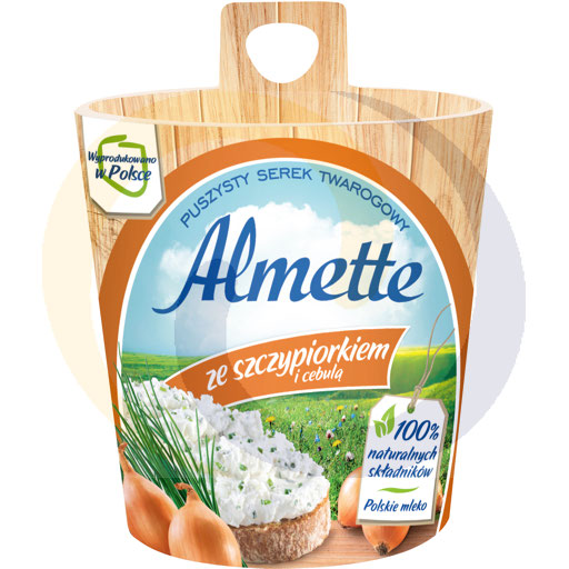 [44711000HOC] Алметте с зеленым луком и луком-пореем Нежный творог 150 г