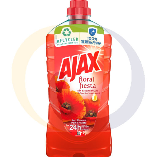 [45733000CLG] Ajax Bloemige Fiesta Rode Bloemen Cleaner 1l
