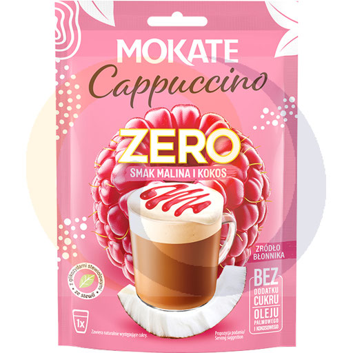 [713901001MO] Cappuccino Zero framboos en kokos. zakjes 20g