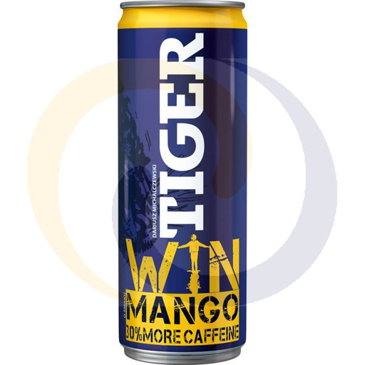 [77105000TIX] Drink energiedrank Tiger Win Mango 0,25l/12st E Maspex