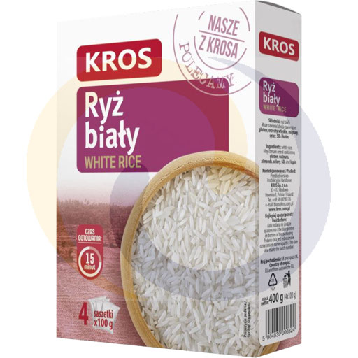 [834201002KR] Witte rijst 4*100g/12st Kros