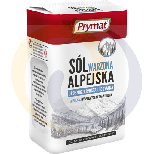 [83927000PRY] Alpenzout fijne korrel gejodeerd 1,0 kg / 10 stuks Prymat