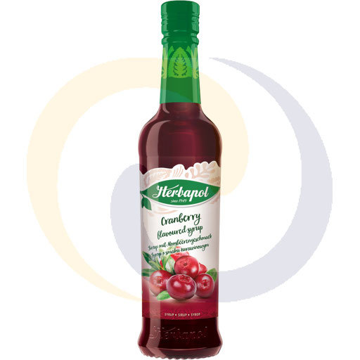 [84054000HBX] Fruit Syrup Spiżarnia Cranberry 420ml / 8 stuks E Herbapol