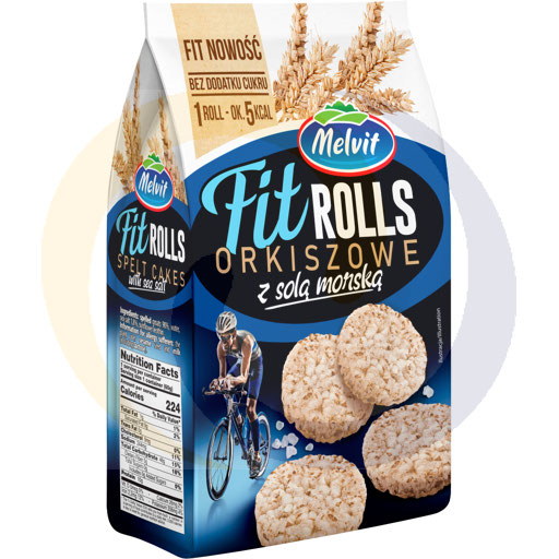[927891002ME] Rolls Fit Spelt met zeezout 60g
