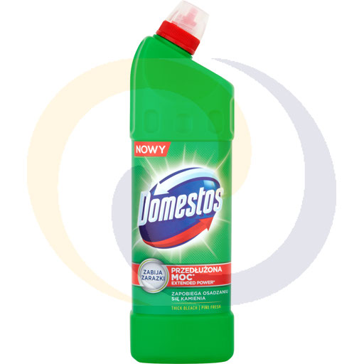 [95535000UNC] DOMESTOS УДОБРЕНИЕ ДЛЯ УНИТАЗА 1 Л ХВОЯ СВЕЖАЯ (ЗЕЛЕНАЯ)