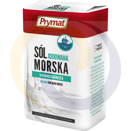 [95630000PRY] Prymat Fijnkorrelig Gejodeerd Zeezout 1 kg