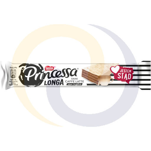 [97017000GOP] Princessa Longa Caffe Latte wafel 40g/30 stuks Nestle