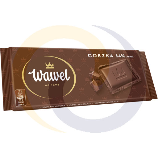 [98545000WAW] Wawel 64 % Cacaodark Chocolate 90 g