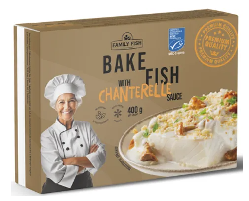 [0001020803] Bake Fish met cantharellensaus 400g
