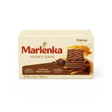 [0001020815] "Marlenka" Chocoladecake met 51% roomvulling en 5% honing, diepgevroren