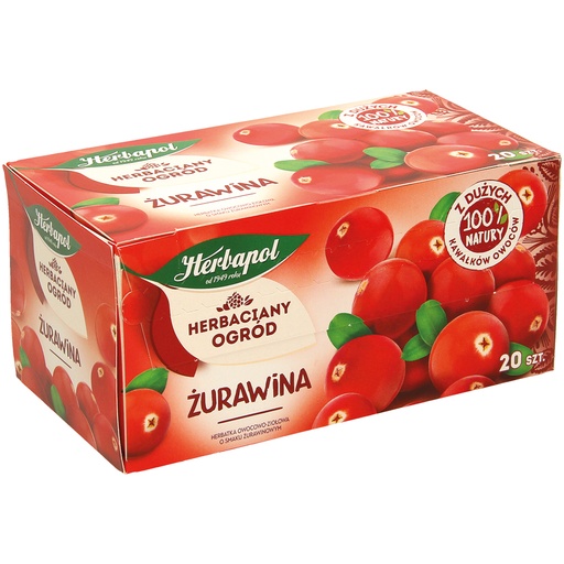 [PL2614] Herbapol cranberry fruit en kruidenthee