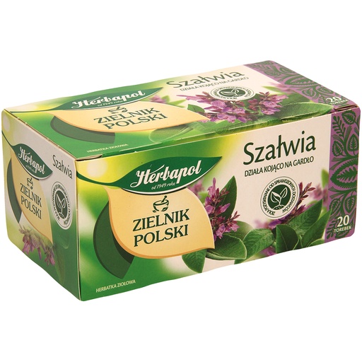[58983] Poolse kruiden thee "Salie" 20 x 1,2g