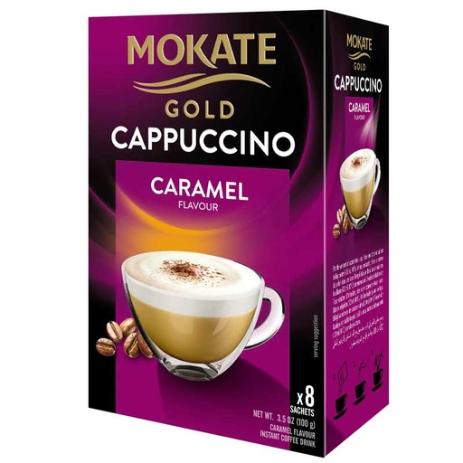 [0001021025] Mokate gold cappuccino met karamel smaak