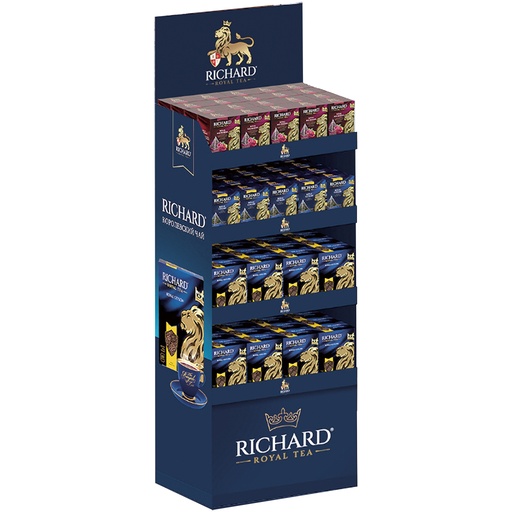 [58108D] Display Thee "Richard" 4 Soorten, 90 Verpakkingen