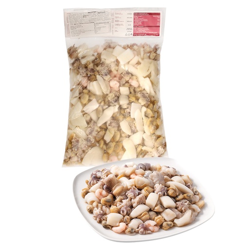 [01936] Смесь морепродуктов и продуктов из морепродуктов, глазирован