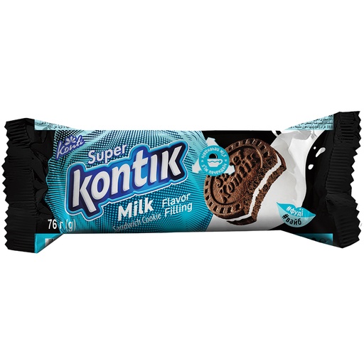 [79255] "KONTI" Печенье-сэндвич "Супер Контик" с начинкой со вкусом