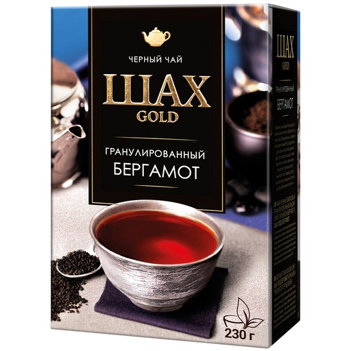 [58710] Чай черный гранулированный индийский с ароматом бергамота "S