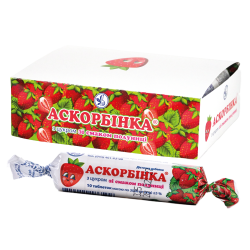 [0001021130] Aardbei-ascorbinezuur tabletten 25 mg