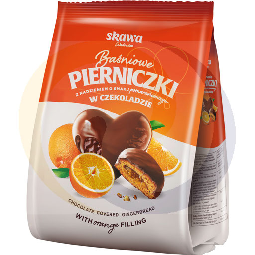 [40720100SKA] Peperkoekkoekjes met sinaasappelvulling 150g/12st Skawa