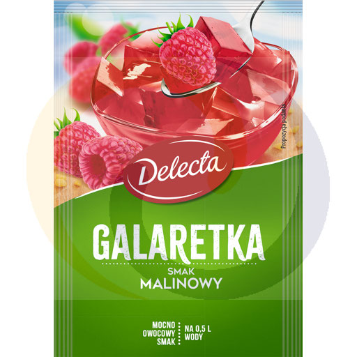 [732280001DE] Джелли со вкусом малины Delecta 70 г