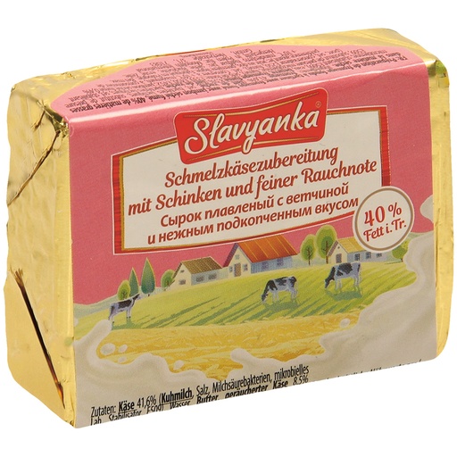 [18594] Smeltkaasbereiding met gerookte kaas en gerookte gedroogde h