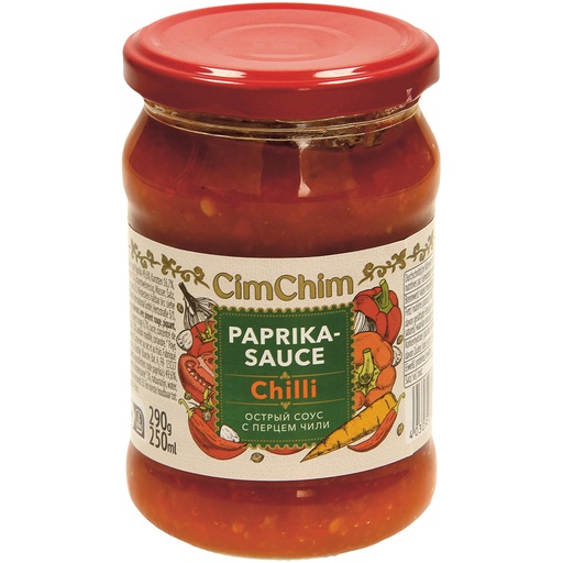 [43106] Paprikasaus met chili, heet, gepasteuriseerd