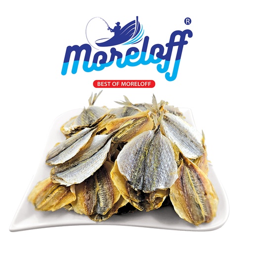 [11250] MORELOFF Snack van goudband-selar, gezouten, gedroogd
