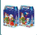 [0001021231] Opvouwbare kerstgeschenkdoos