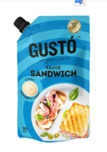 [0001021236] GUSTO sandwichsaus 180g