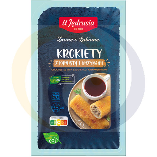 [58563000JDR] Kroketten met kool en champignons 400g U Jedrusia